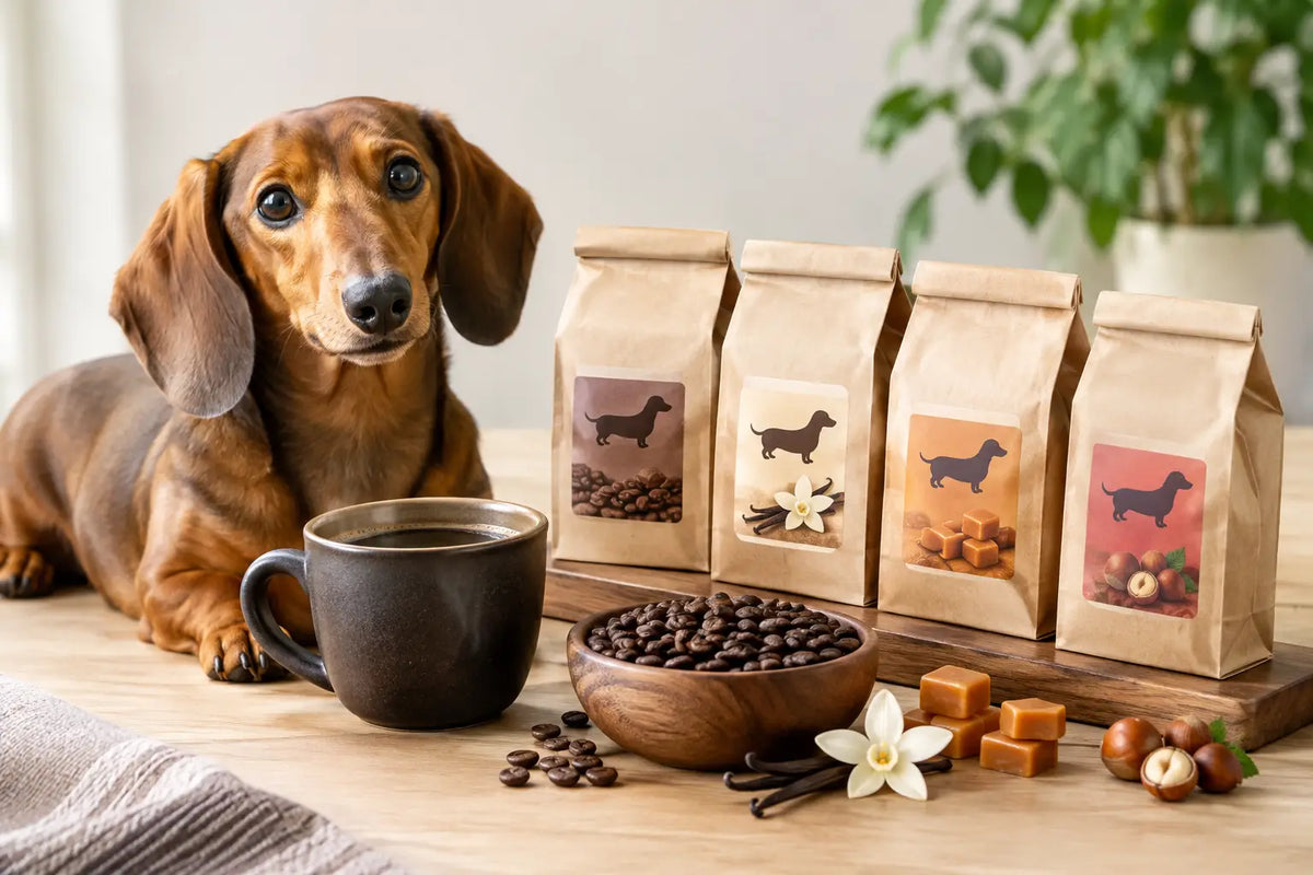 Flavored Coffee Sample Pack for Doxie Fans