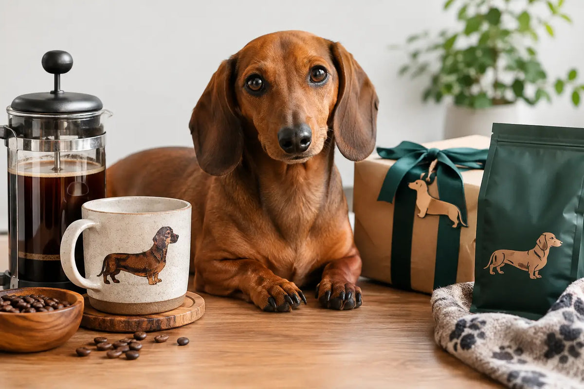 Specialty Coffee Gifts for Dachshund Devotees