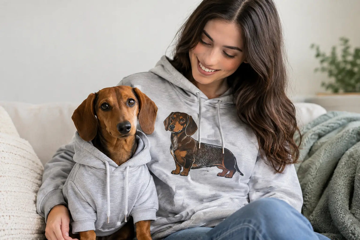 Dachshund Hoodies for Adults, Made for Doxie Days